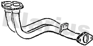 Exhaust Pipe (301663)