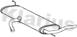 Rear Muffler (231216)