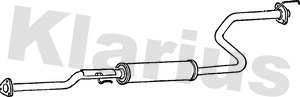 Centre Muffler (HA303D)