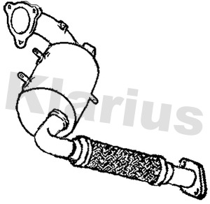 Soot/Particulate Filter, exhaust system (390970)