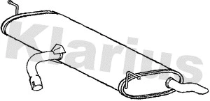 Rear Muffler (220828)
