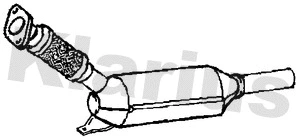 Soot/Particulate Filter, exhaust system (390436)
