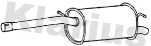 Rear Muffler (241064)