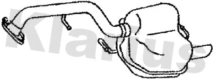 Rear Muffler (221124)