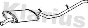 Rear Muffler (240090)
