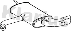 Rear Muffler (211283)