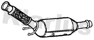 Soot/Particulate Filter, exhaust system (390320)