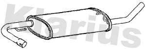 Rear Muffler (261188)
