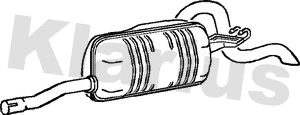 Rear Muffler (220659)