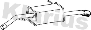 Rear Muffler (221154)