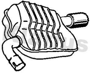 Rear Muffler (211122)
