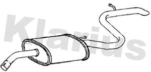 Rear Muffler (241083)