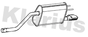 Rear Muffler (231460)