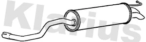Rear Muffler (SE149C)
