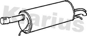 Rear Muffler (220592)