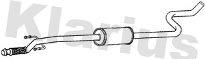 Centre Muffler (221838)