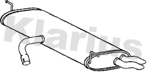 Rear Muffler (VW611L)