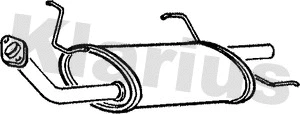 Rear Muffler (220042)