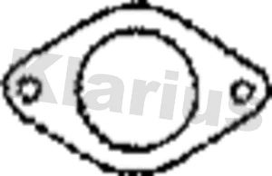Gasket, exhaust pipe (411135)