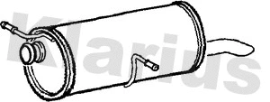 Rear Muffler (210765)