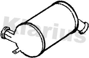 Soot/Particulate Filter, exhaust system (390177)