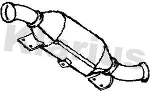 Soot/Particulate Filter, exhaust system (390271)