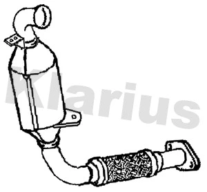 Soot/Particulate Filter, exhaust system (390446)