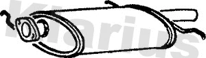 Rear Muffler (221129)