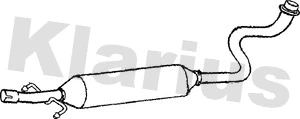 Centre Muffler (240698)