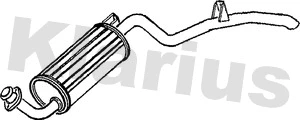 Rear Muffler (250050)