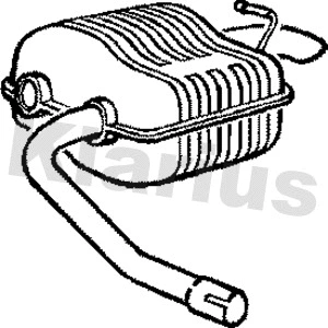 Rear Muffler (220328)