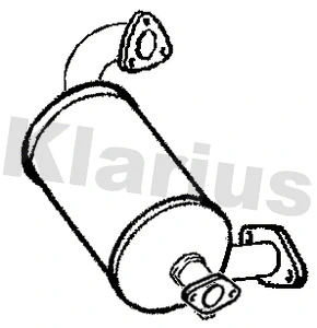 Soot/Particulate Filter, exhaust system (390435)