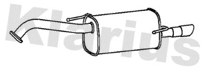 Rear Muffler (221165)