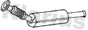 Soot/Particulate Filter, exhaust system (390506)