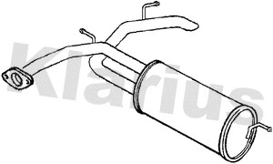 Rear Muffler (221161)