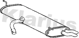 Rear Muffler (221815)