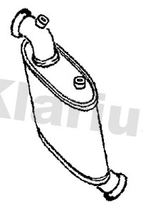 Soot/Particulate Filter, exhaust system (390487)