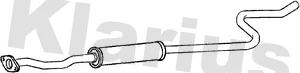 Centre Muffler (270745)