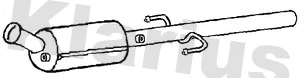 Soot/Particulate Filter, exhaust system (390543)