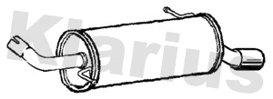 Rear Muffler (241073)