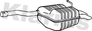 Rear Muffler (221169)