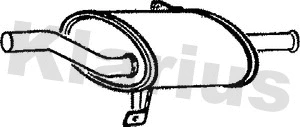 Rear Muffler (210042)