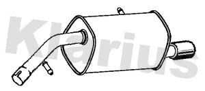 Rear Muffler (231532)