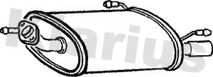 Rear Muffler (210532)