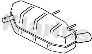 Rear Muffler (240886)
