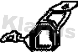 Bracket, muffler (420336)