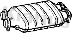 Soot/Particulate Filter, exhaust system (399025)