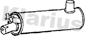 Centre Muffler (210246)