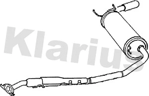 Rear Muffler (260700)