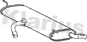Rear Muffler (220876)